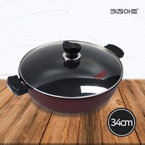 키친아트 금상첨화 IH 인덕션 궁중양수웍팬 34cm