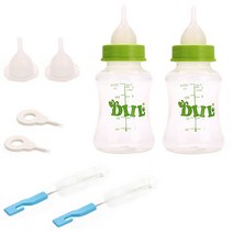 제제펫 휴대용 애견 물통 150 ml, 그린, 2세트