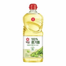 CJ 백설 콩기름 1.5L 가정용 식당용 대용량 업소용 가성비 부침요리 튀김요리, 13개