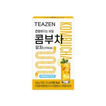 티젠 콤부차 유자 5g 1곽 10스틱, 10개