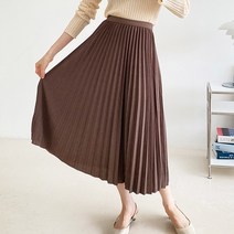 MAY 마네 플리츠 스커트 메이 롱 치마 (4color)