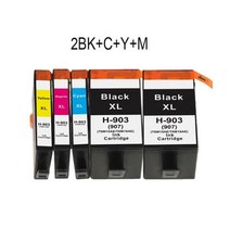 HP Officejet Pro 6950 6960 6970 6975 프린터와 호환되는 903XL hp903xl 잉크 카트리지 ASW 5PK 903xl, CHINA, 1set 5PK