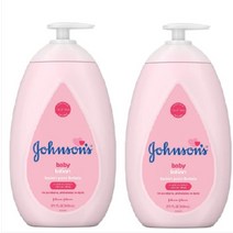 Johnsons CottonTouch Baby Face+Body Lotion 존슨즈 카튼터치 아기 얼굴+바디 로션 800mlx2통 55oz