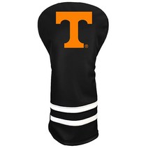 Team Golf NCAA 빈티지 드라이버 골프 클럽 헤드커버(프린트) 폼 피팅 디자인 클럽 보호를 위한 플리스 안감이 있는 레트로 디자인
