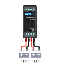 Heltec 12v 납산 배터리 이퀄라이저 10a 활성 밸런서 lipolifepo4 243648v96v용 병렬 시리즈 lcd 미터 연결, 협력사, 표시 없음