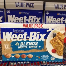 Weet-bix Multi-grain Cereal 위트빅스 멀티그레인 블랙퍼스트 시리얼 860gx2팩, 1개, 860g