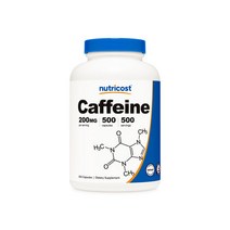 뉴트리코스트 카페인 200mg 500캡슐, 500개입 x 1개, 1개, 500정
