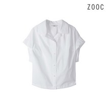 [ZOOC] 카라넥 코튼 민소매 블라우스 WH_V222PSC933