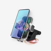 불스원 오토스캔 무선충전거치대 15W 대시보드, 1개