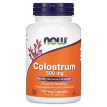 나우푸드 Colostrum 콜로스트럼 500mg 120캡슐