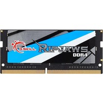 G.Skill Ripjaws 시리즈 8GB 260핀 DDR4 SO-DIMM 2400 PC4 19200 노트북 메모리 모델 F4-2400C16S-8GRS
