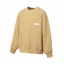 챈스챈스 CEC 맨투맨 스웨트셔츠 FADED 베이지