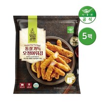 사옹원 튀김공방 통살가득 오징어튀김 300g 5개