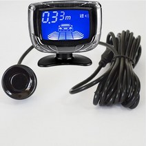 포터후방센서 사각지대 후진음 지게차후방감지기 Parktronics-차량용 후방 주차 센서 시스템 사각 지대, 01 Black