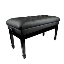 피아노 의자 덮개 커버 세트 건반 그랜드, 블랙 색