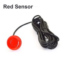 후방카메라 사각지대경고 센서 과속 Eunavi-차량용 주차 센서 22mm 블랙/레드/블루/실버/골드/화이트/그, 04 300 red