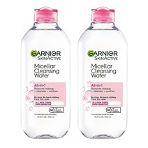 Garnier SkinActive Micellar 클렌징 워터, 13.5 Fl Oz (Pack of 2)