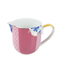 Pip studio 네덜란드 멀티 로얄 플라워 밀크티잔 꽃 무늬 찻잔 유럽 커피잔 특이한, 밀크탱크/260ml