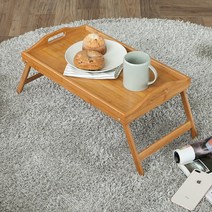 원목 접이식 좌식테이블 / 휴대용 접이식 티테이블 거실테이블 소파테이블 독서대 사이드테이블 베드테이블 침대테이블 미니테이블 좌식책상 폴딩테이블 간이테이블, 혼합색상