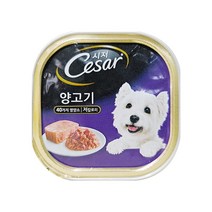 시저 반려견 주식캔, 양, 100g, 3개