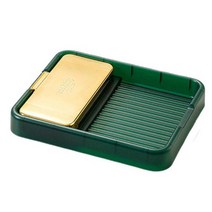 루나글램 조리도구 받침대 냄비뚜껑 거치대, 그린, 1개