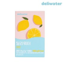 딜리워터 레몬, 3g, 100개