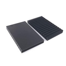 Awxlumv 알루미늄 대형 방열판 5.9 x 3.6 x 0.59인치/150 x 93x 15mm 블랙 방열판 핀 쿨러 RTX 3090 3080 ti 백플레이트 PCB LED 마더보, 2 Pcs
