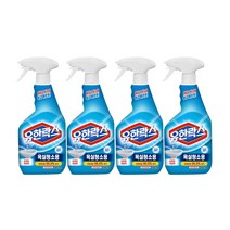 유한락스 욕실청소용 세정제, 500ml, 4개입
