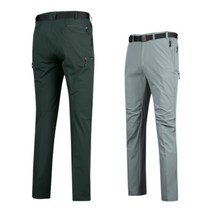 남성 봄 여름 편한 스판 생활방수 캐주얼 등산바지