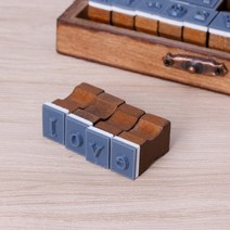 영어 알파벳 소문자 스탬프 만년도장 이니셜 레터링 다이어리 꾸미기 편지 우편, 영어 소문자