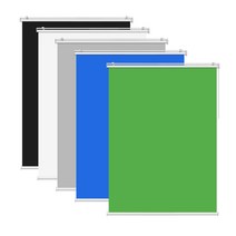 촬영용 배경지 유튜브 개인 방송 홈 간이 미니 스튜디오 크로마키 롤스크린 제품 사진 음식 소품 쇼핑몰 배경천 포토박스 스탠드 거치대 세트 만들기, 11)가로125CmX세로180Cm-커버점보무료