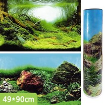 백스크린 양면 49X90cm 수족관배경 어항배경 C526150