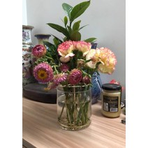 이케바나 인테리어 화병 꽃병 프리츠한센 골드 깊은 넓은병, A