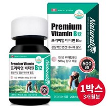 네추럴라이즈 프리미엄 비타민 B12, 90정, 3개