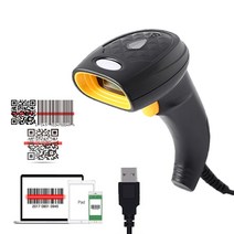 2D 바코드 스캐너 핸드 헬드 바코드 스캐너 1D/2D QR 바코드 리더 영수증 휴대용 USB 인벤토리 POS 터미널 용 유선|Scanners|, CHINA