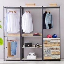 가이온 워너비 2000 4단서랍 행거 드레스룸 세트, 상세 설명 참조