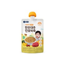 베베쿡 실온 이유식 (중기 후기 완료기), 1개, (7m+)중기 한우대추단호박죽