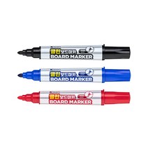 라인플러스 클린 보드마카 파랑, 2개