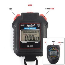 육상 목걸이 스탑 스톱 워치 랩 타임 스포츠 타이머 헬스 운동 용품, 기본, 고급형