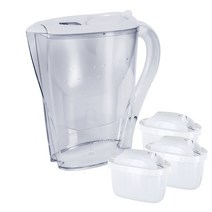 브리타 정수기 마렐라 필앤고 액티브 휴대물병 35종/독일내수용, 마렐라 화이트 2.4L+필터3개