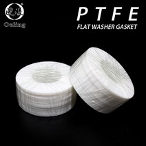 가스켓폴리 테트라 플루오로에틸렌 PTFE 가스켓 O-링 플랫 씰링 링 샤워 튜브 와셔 링 골판지 호스 수도꼭, 20 M12x24x2mm_02 10 pcs
