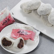 고라실 전통 찹쌀떡 국내산 찹쌀 팥 100% 개별포장 50g 8개 16개 / 서산 여미오미, 1박스 (8개)