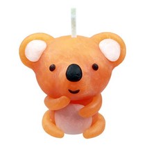 깜찍나라 코알라 양초만들기 5인용 양초만들기 어린이집만들기수업 유치원만들기재료 양초점토 만들기수업 양초공예 만들기재료 유점토 미니어쳐만들기
