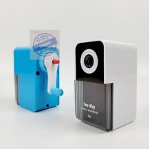 투웨이 (랜덤발송) 연필깎이 자동 연필깎이 전동 프로 초등 귀여운 수동 하이 샤파 휴대용