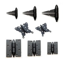 옛날대문경첩 전통한옥문장식 나비겉경첩 분리형, 24.돌쩌기경첩 4-19 80x102x20mm, 1개