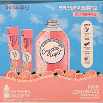 크리스탈라이트 핑크 레몬에이드 40포, 147.2g, 1박스, 1개