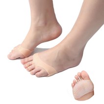 PKFARM 실리콘 앞꿈치 보호쿠션 앞발 통증 감소 발가락 뼈보호패드, 스킨