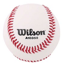 [리그야구공] 윌슨 야구공 A1035S 사회인 리그시합구, 1개