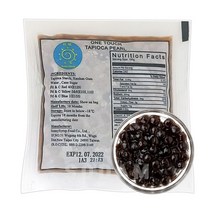 [써니시럽]원터치 타피오카펄 2kg(100g X 20팩) 즉석 냉동 버블티재료, 100g