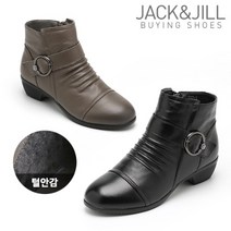 잭앤질 바잉 소가죽 털안감 버클앵클부츠 JD2993S